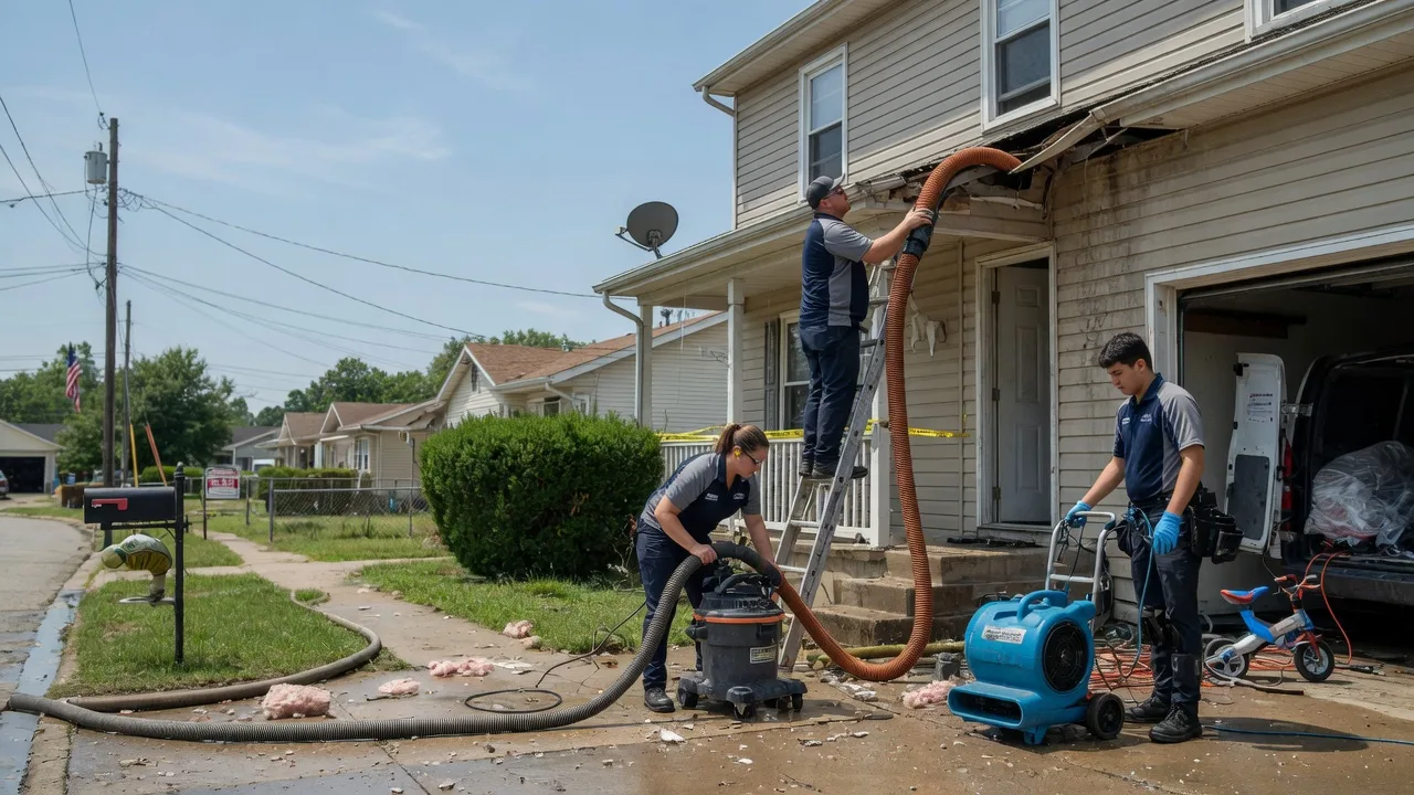 Water Damage Restoration in Mattoon, IL near me